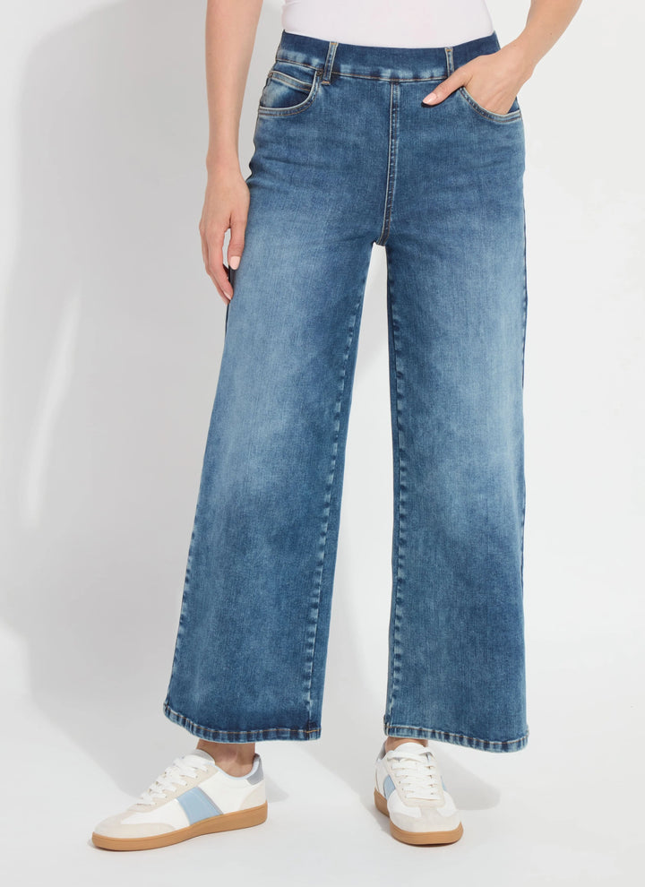 Sylvie Wide Leg Premium Denim