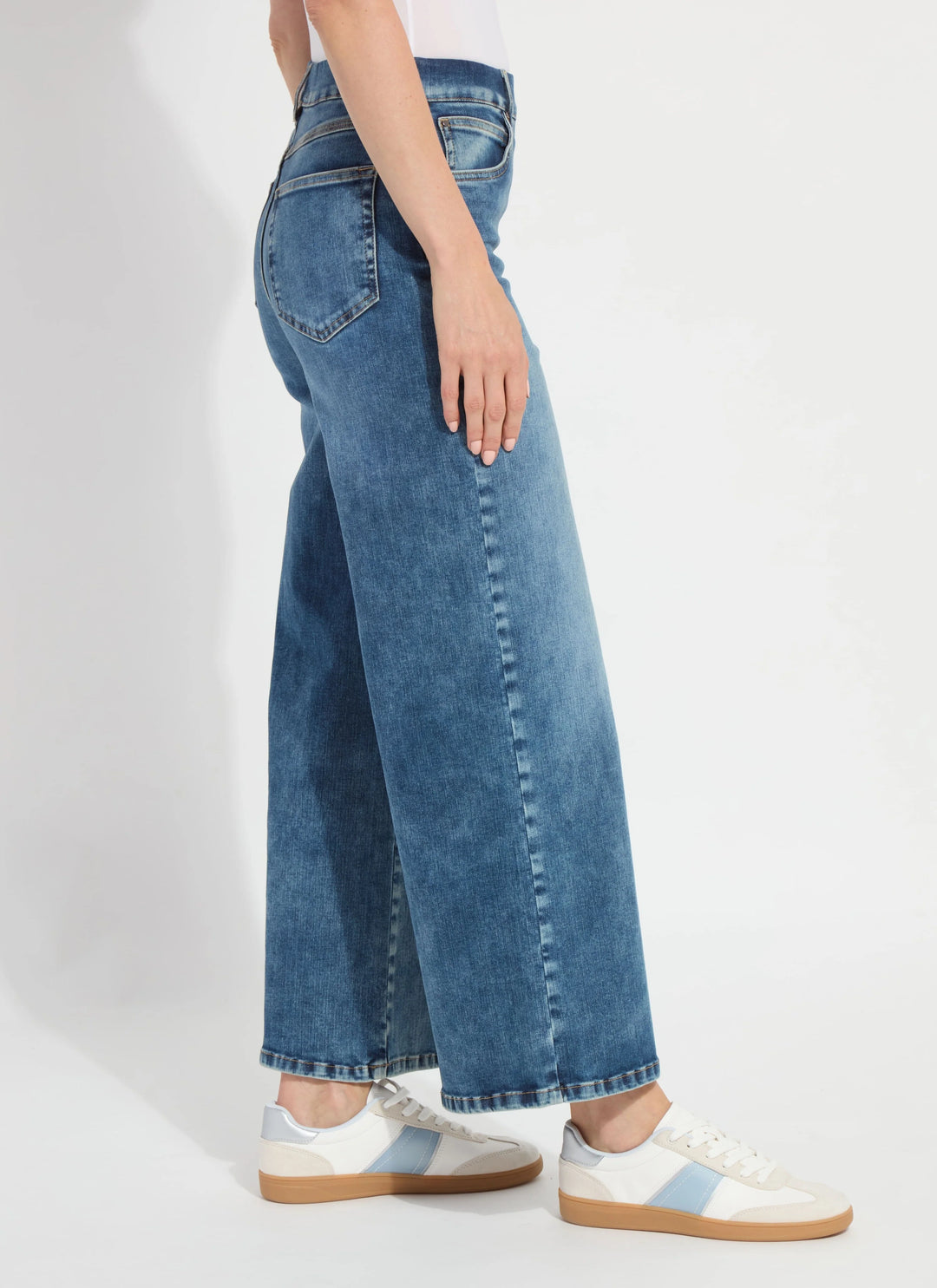 Sylvie Wide Leg Premium Denim
