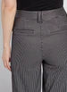 Darlene High Waist Wide Leg Denim in Black Sheen