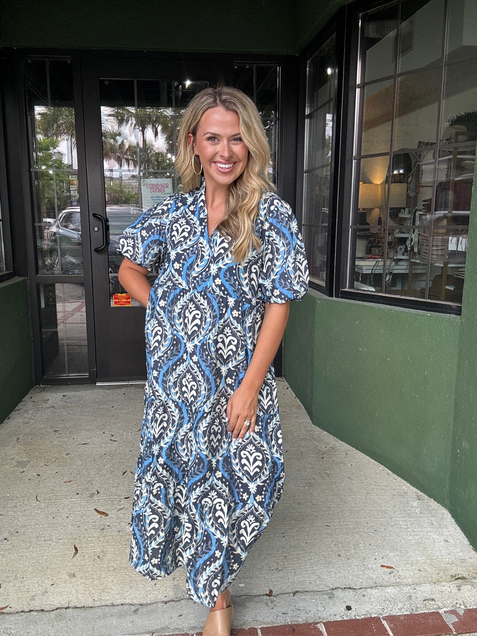 Blues Maxi Dress