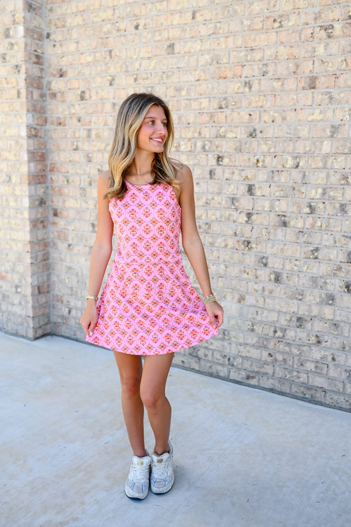 Scallop Kourt Athletic Dress