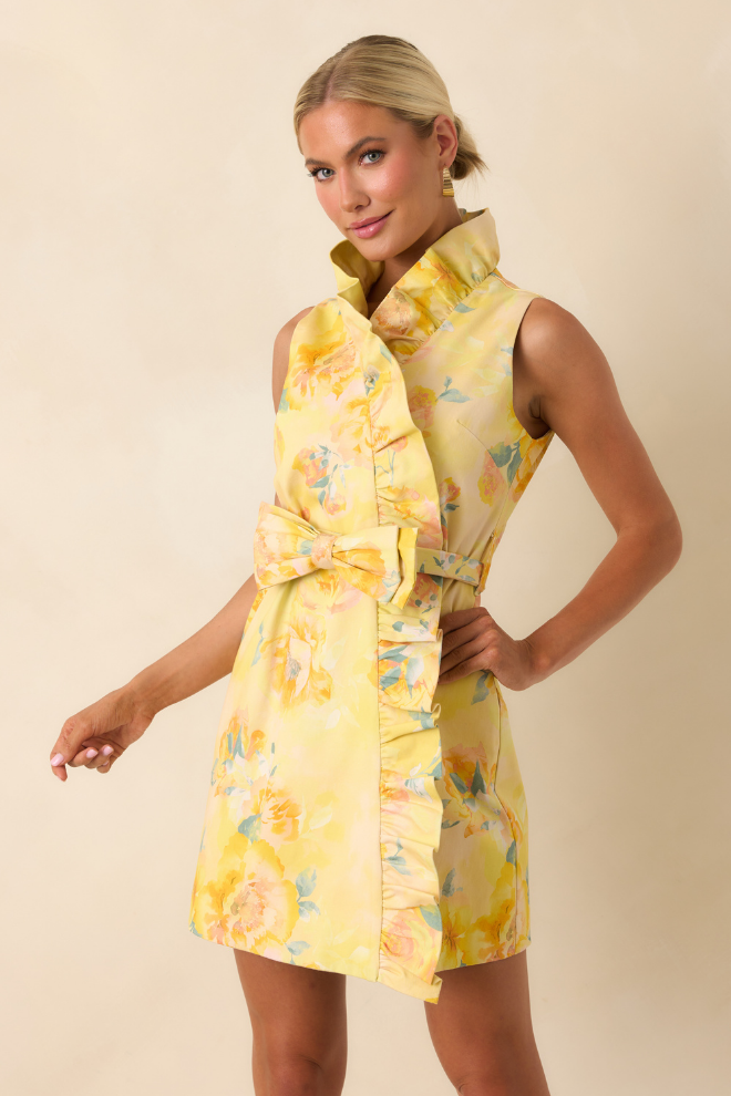 Pressed Petals Lilly Wrap Dress