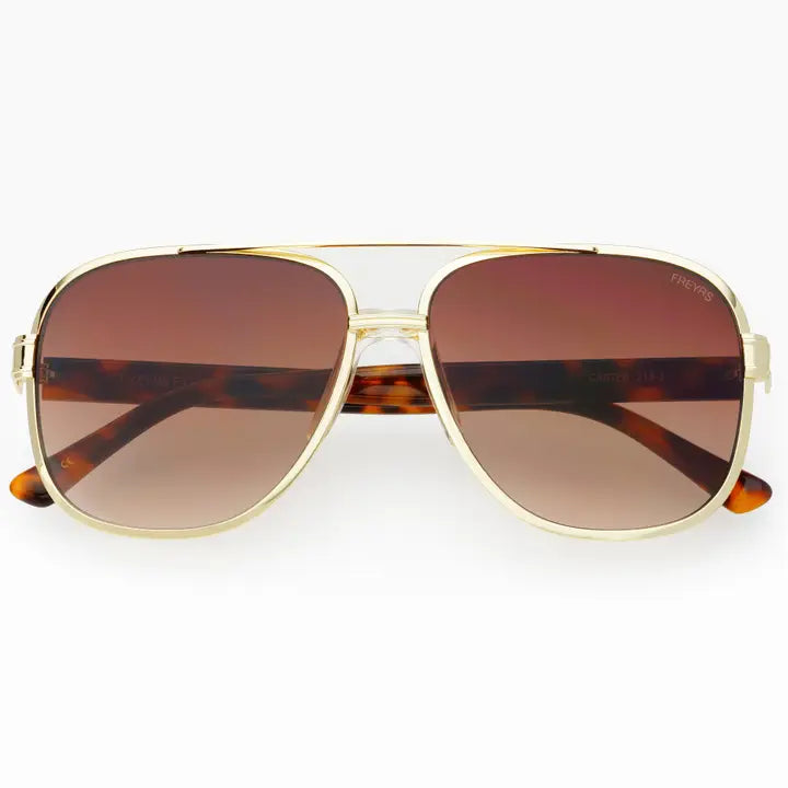 Carter Sunglasses in Brown- Freyrs