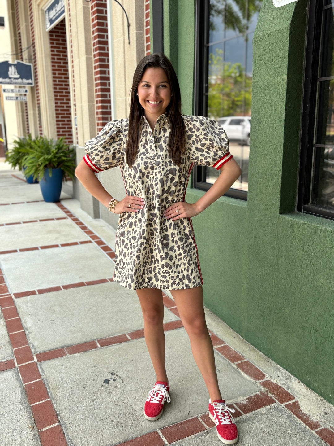 Leopard Mini Dress