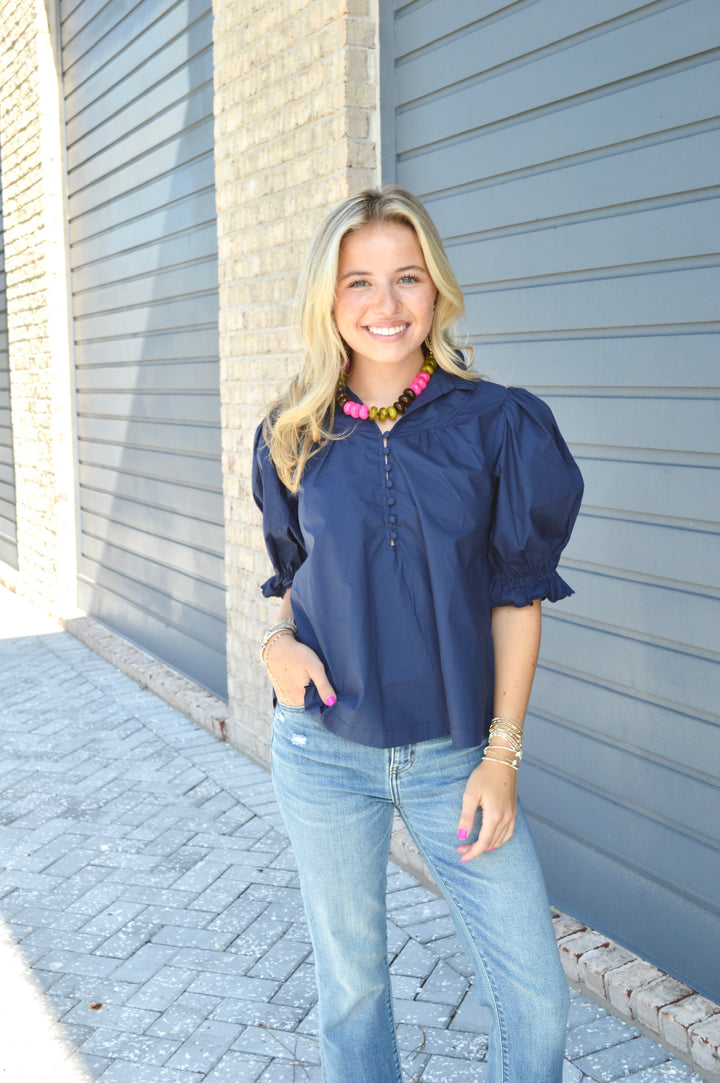 Sapphire Short Sleeve Top
