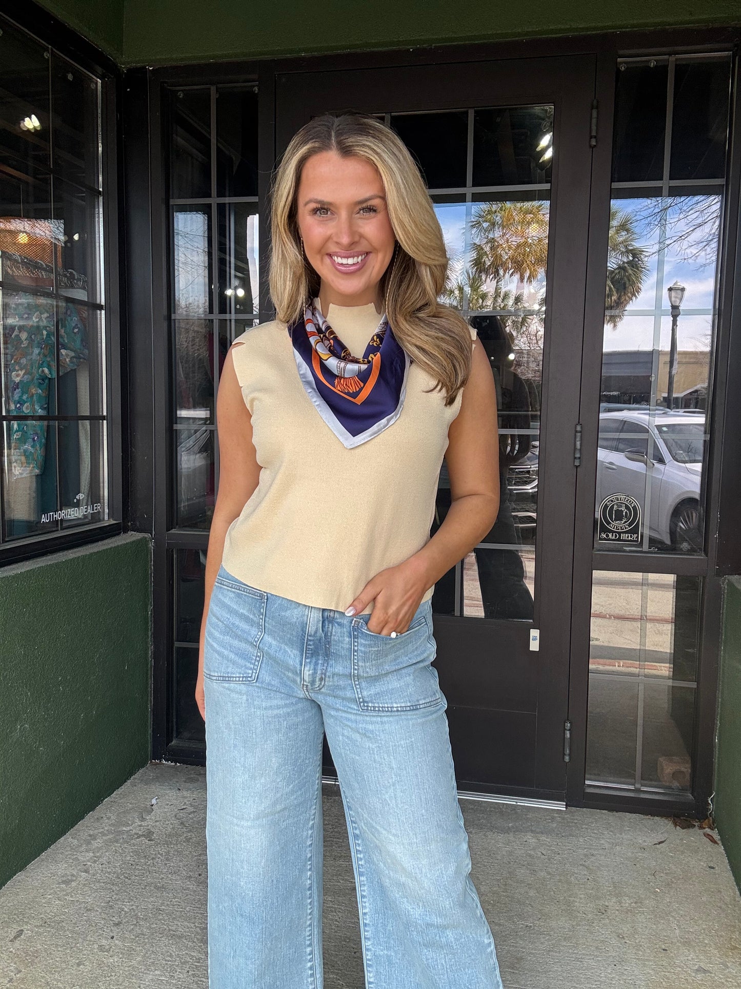 Betty Top In Beige