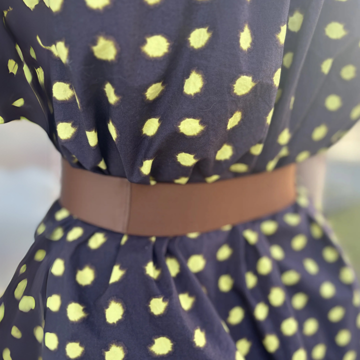 Garland Brown Genuine Leather Interchangeable Stretch Belt