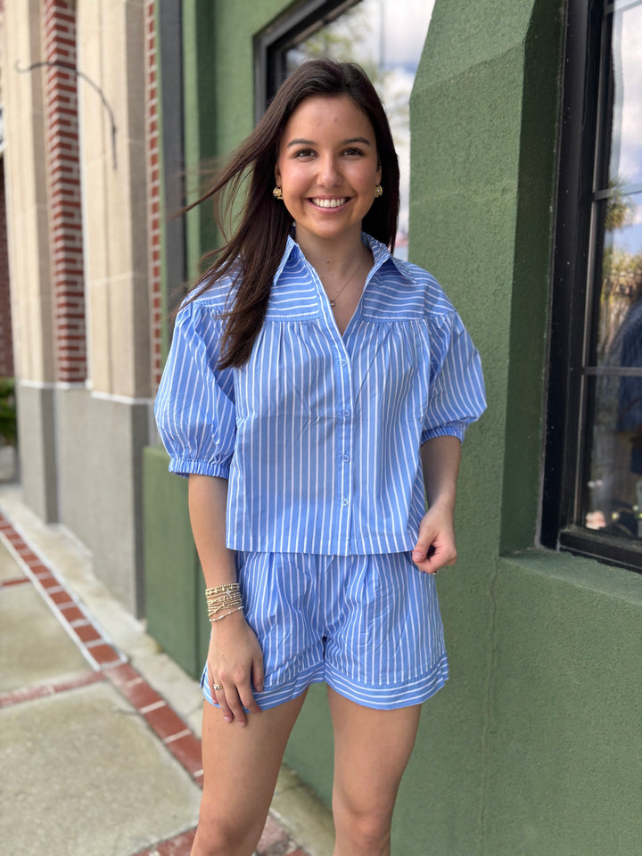 Blue Stripe Set