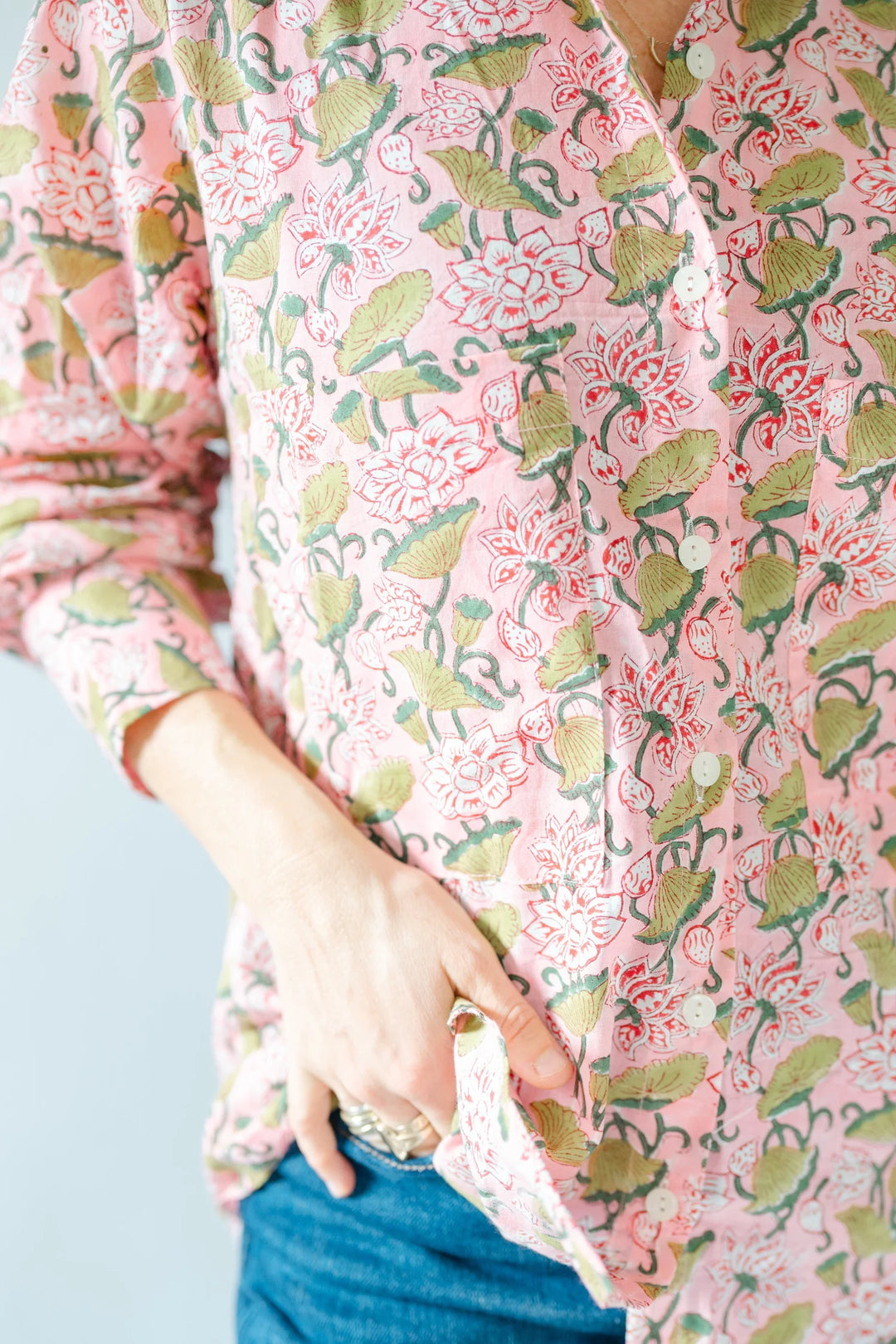 Ava Long Sleeve Button Down