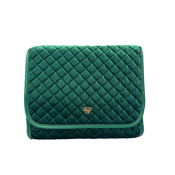 Classic Toiletry Case - Emerald Velvet