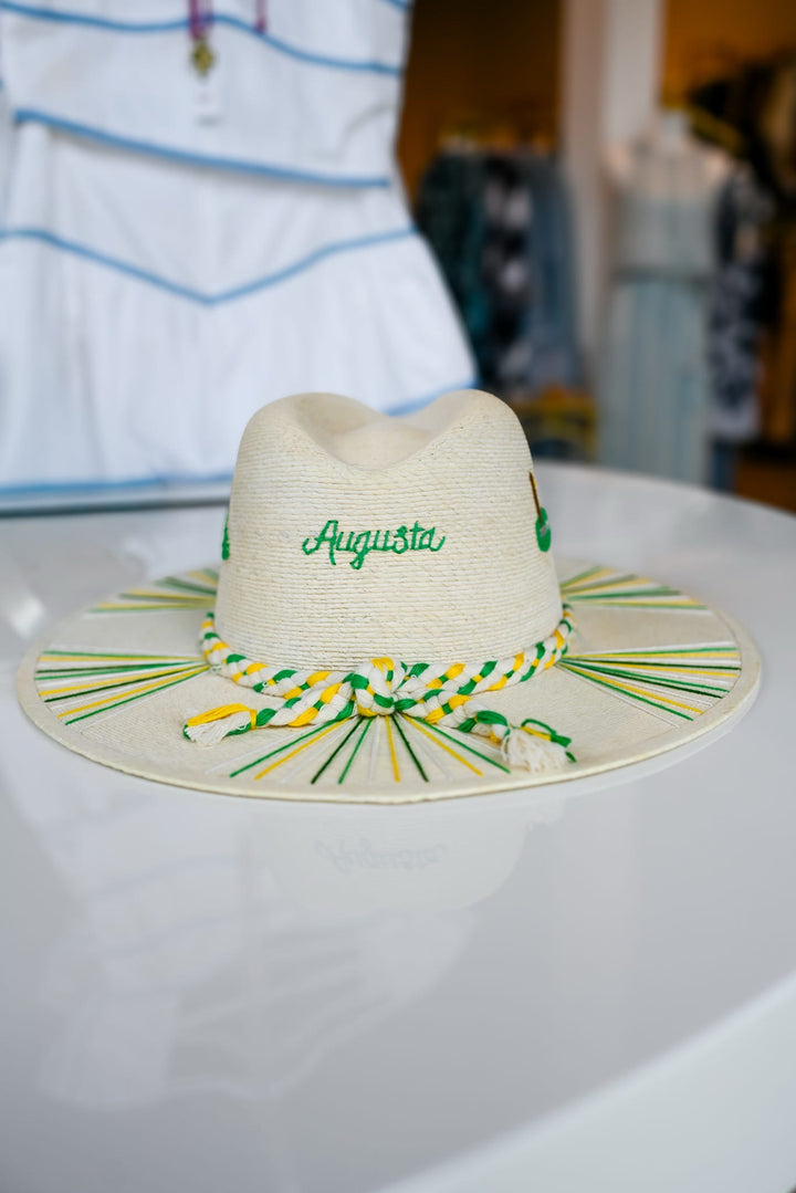 Hole in One Green Palm Hat