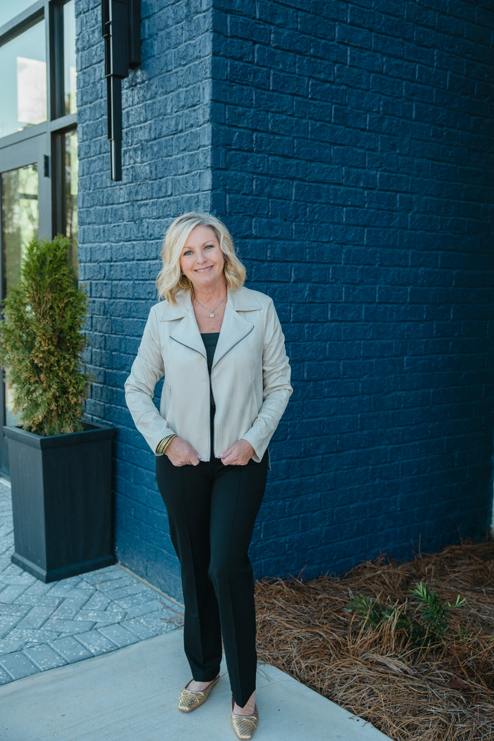 Moonstone Faux Fur Jacket - Joseph Ribkoff