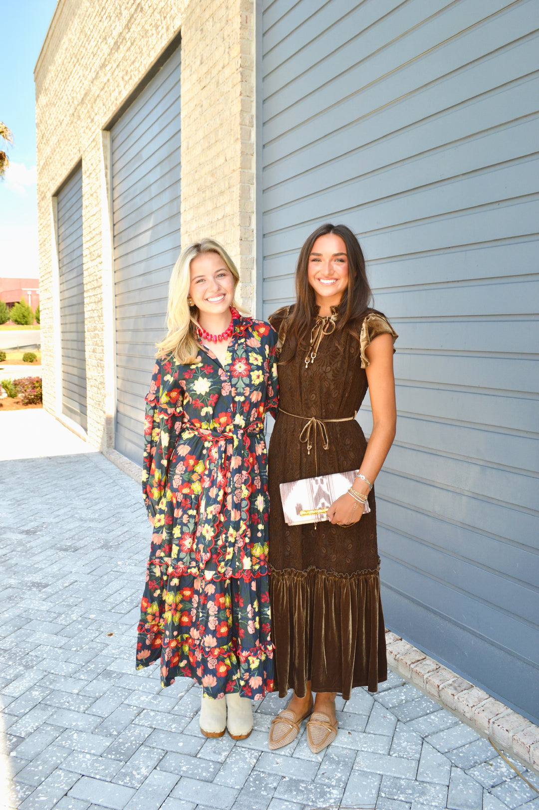 Velvet Lace Maxi Dress