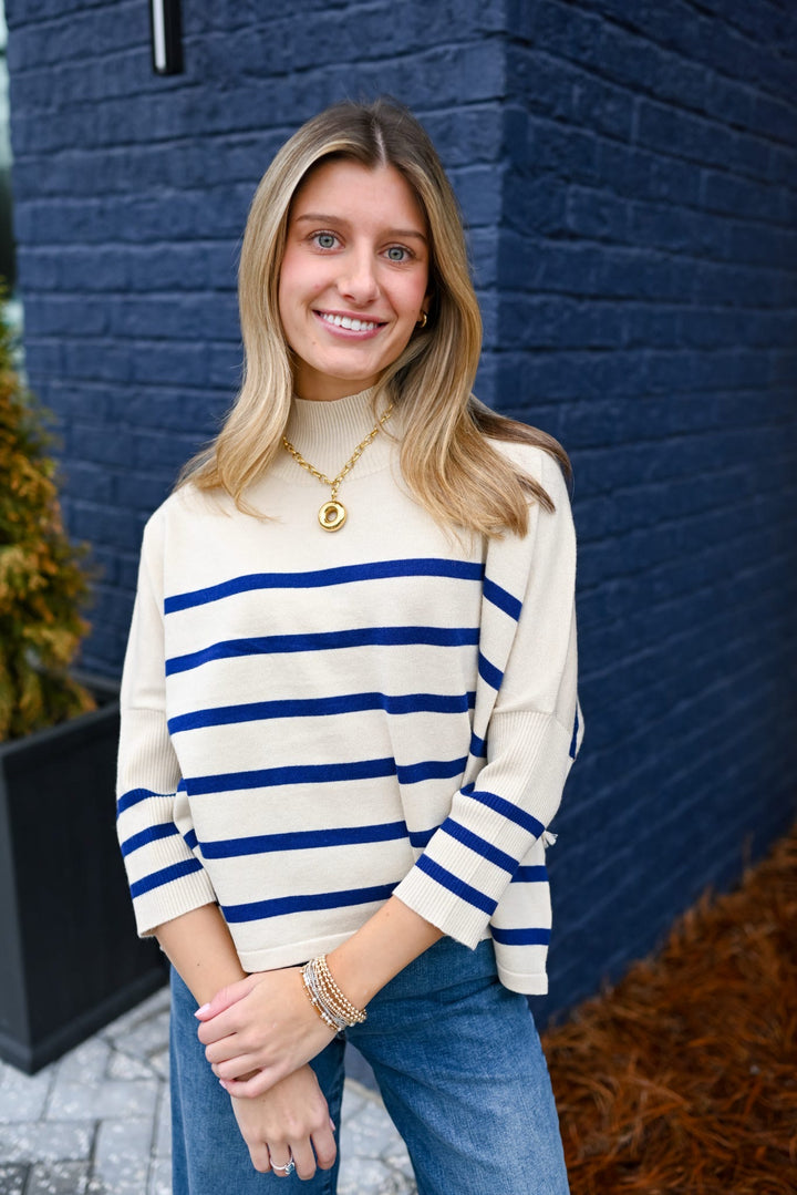 Aja Striped Top