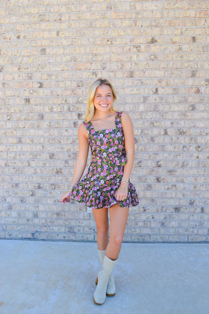Merritt Dress in Twilight Vine