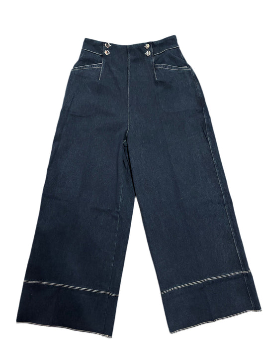 Dion Sailor Palazzo Denim