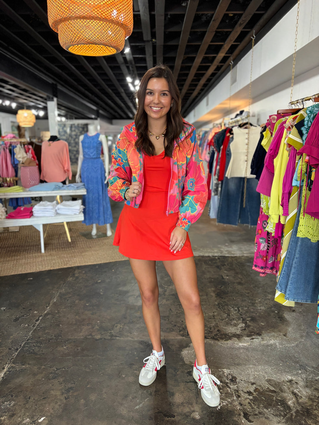 Red Athletic Dress