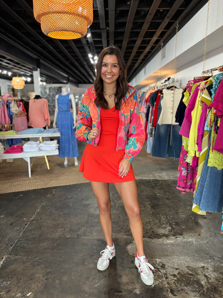 Red Athletic Dress