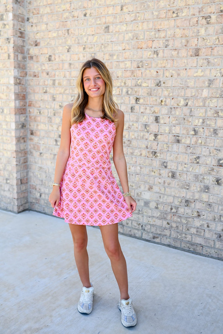 Scallop Kourt Athletic Dress