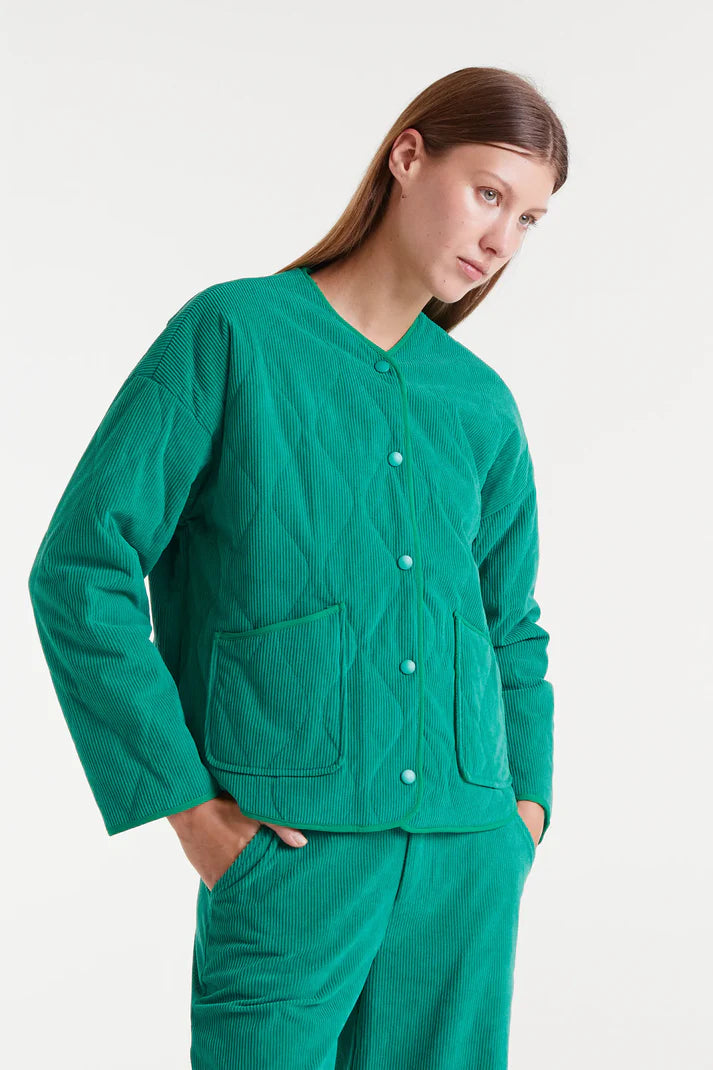 Green Corduroy Jacket