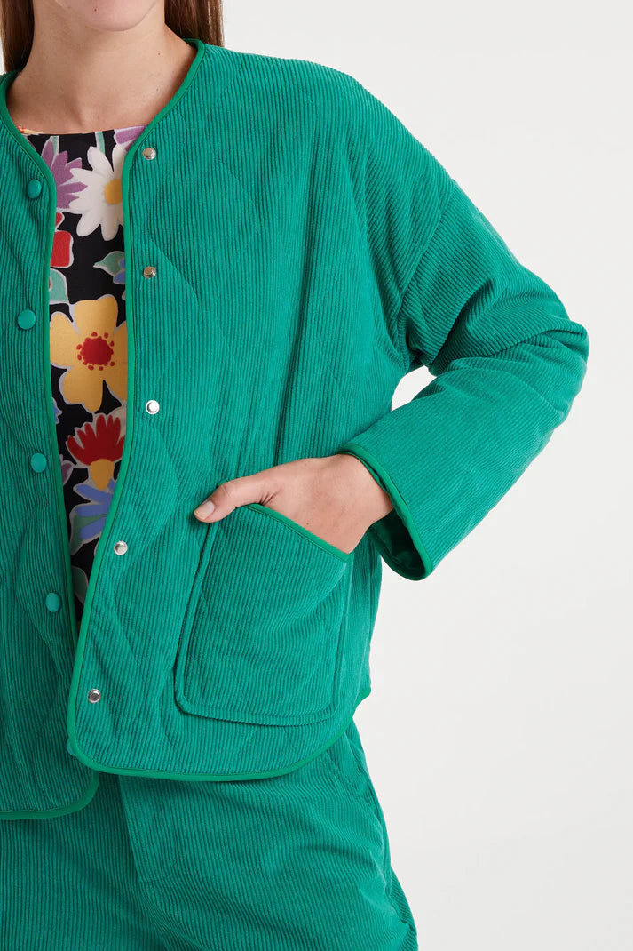 Green Corduroy Jacket