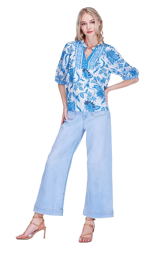 Dutch Meadow Short Sleeve Top