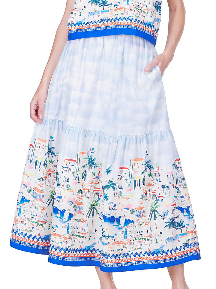 Seaside Village Maxi Skirt