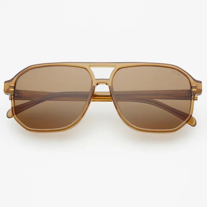 Billie Sunglasses in Light Brown - Freyrs