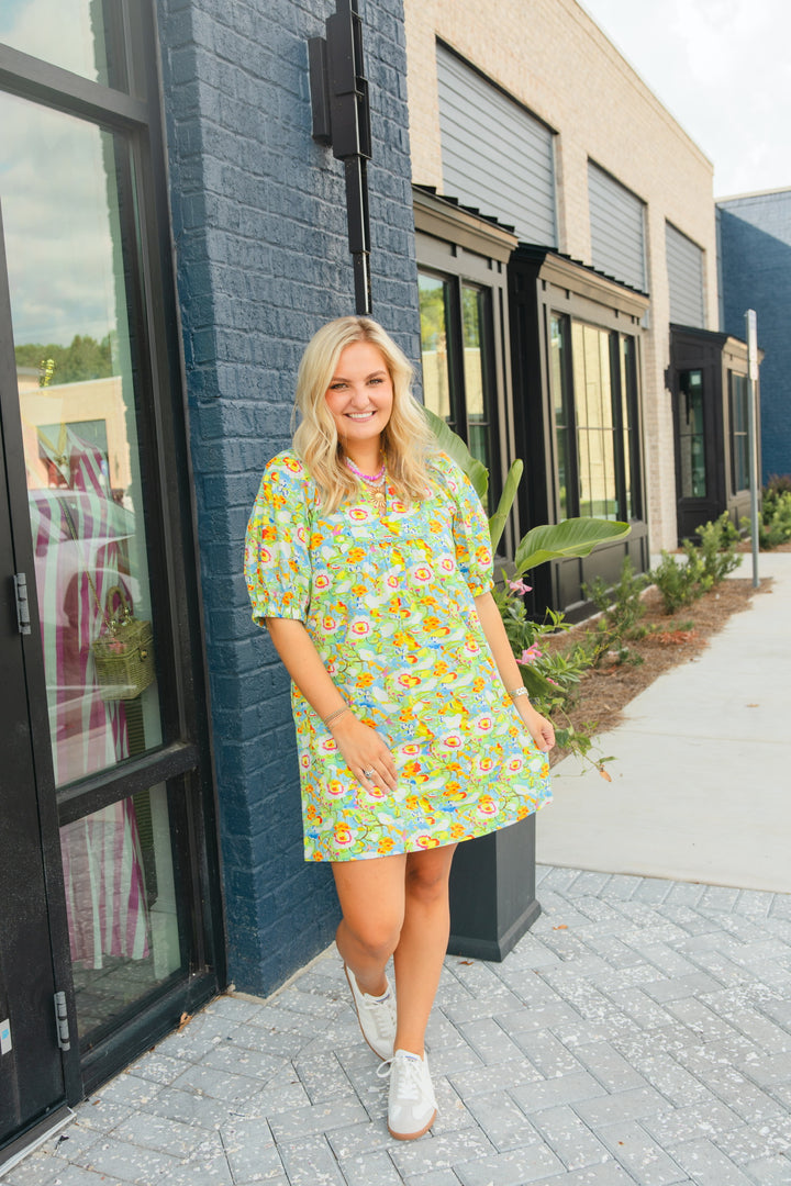 Mango Blossom Dress