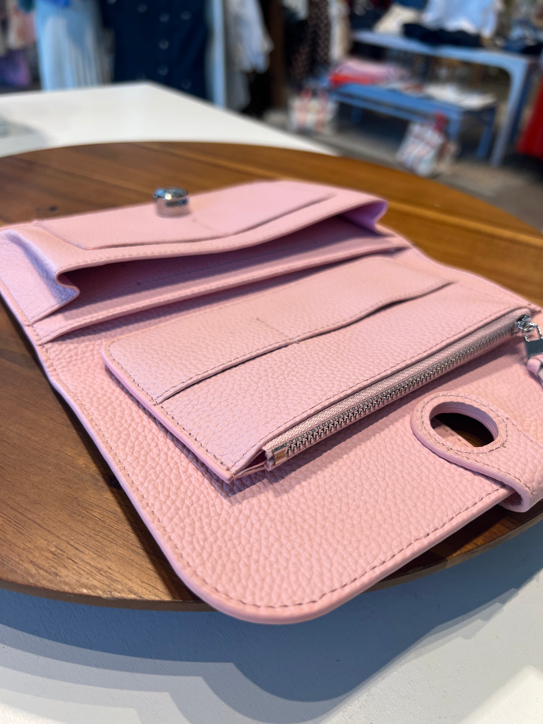 The Florence Wallet in Pink
