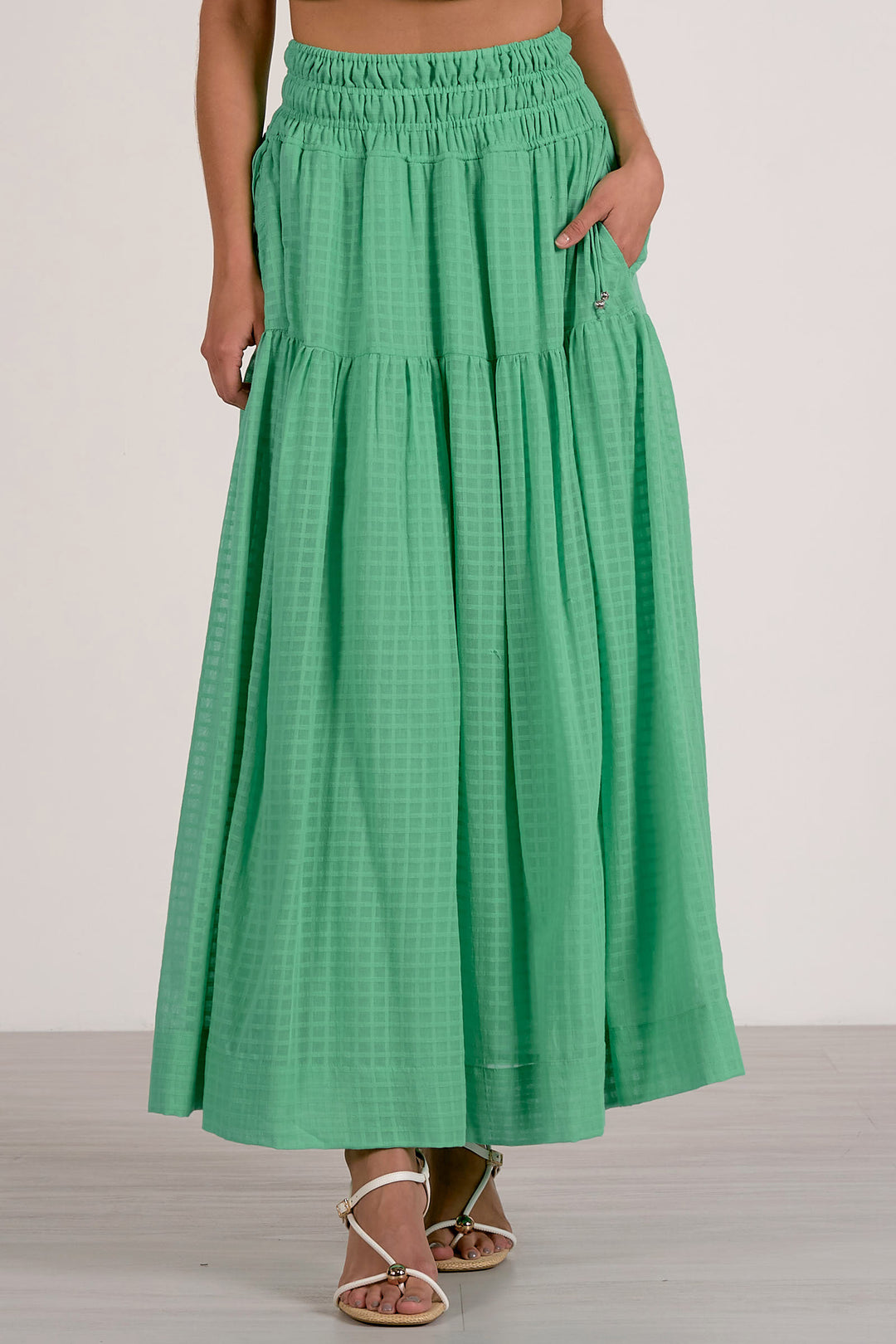 Mint Maxi Skirt Set