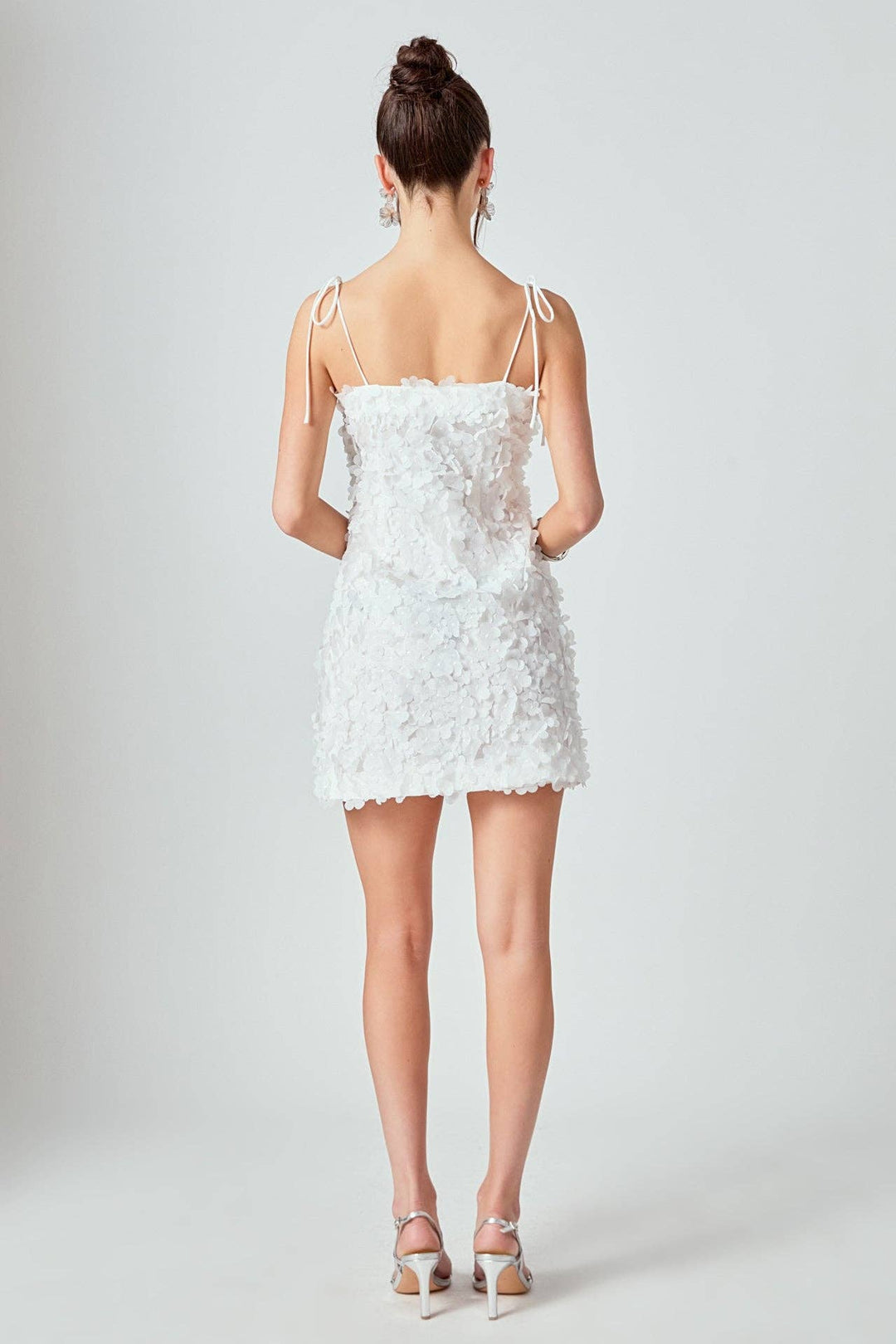 Charlotte Flower Sleeveless Mini Dress