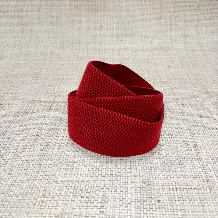 Red Interchangeable Stretch Belt Band – Flexible & Stylish: Red / M