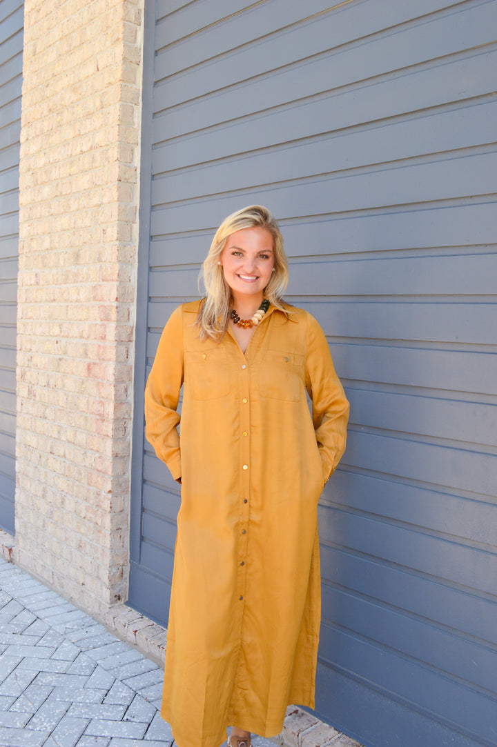 Harvest Gold Harper Dress