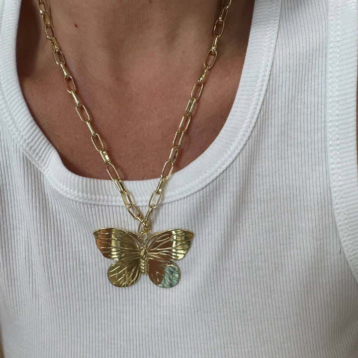 Wings of Grace Chain Necklace