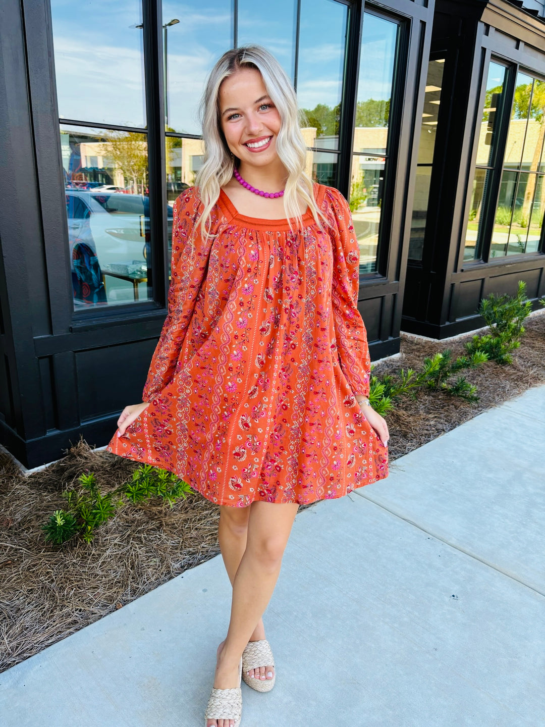 Wild Poppy Siesta Dress