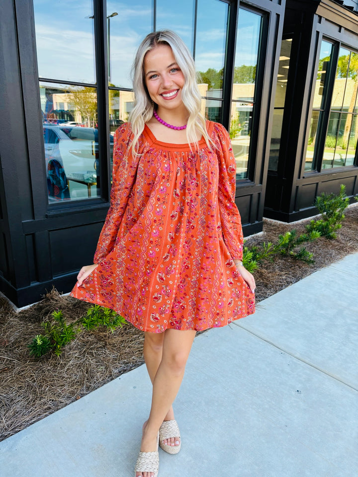 Wild Poppy Siesta Dress