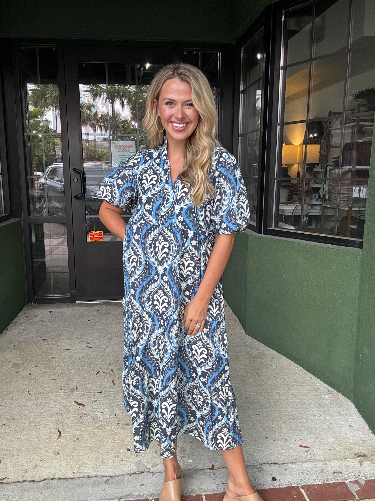 Blues Maxi Dress