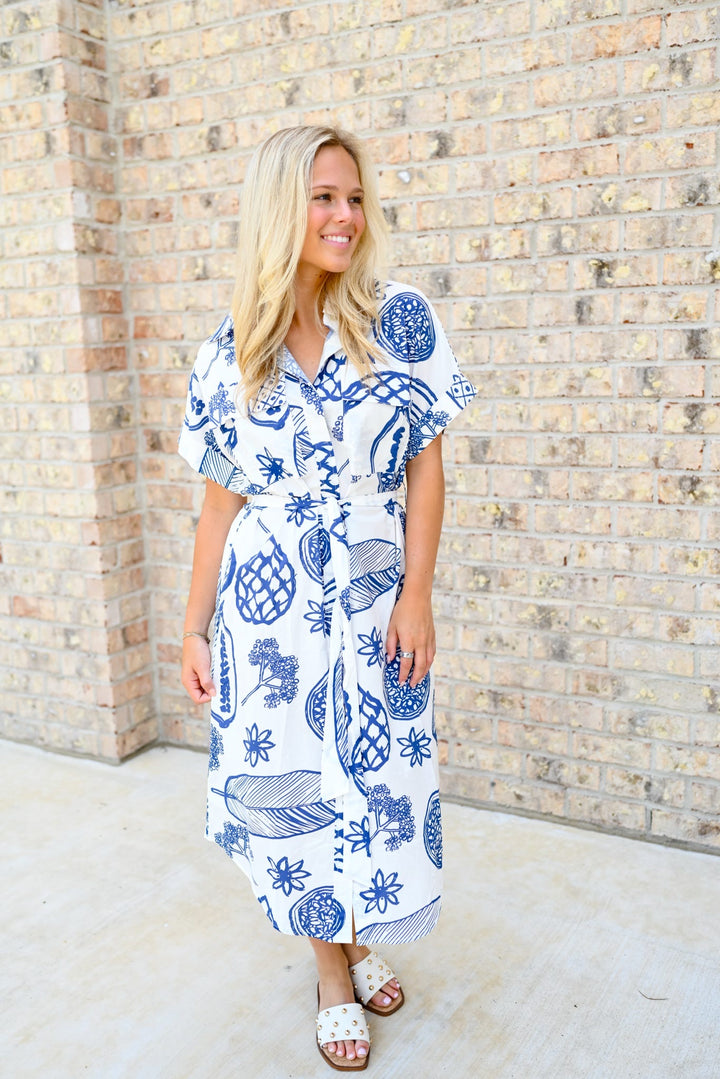 Fruit Delight Shirtdress
