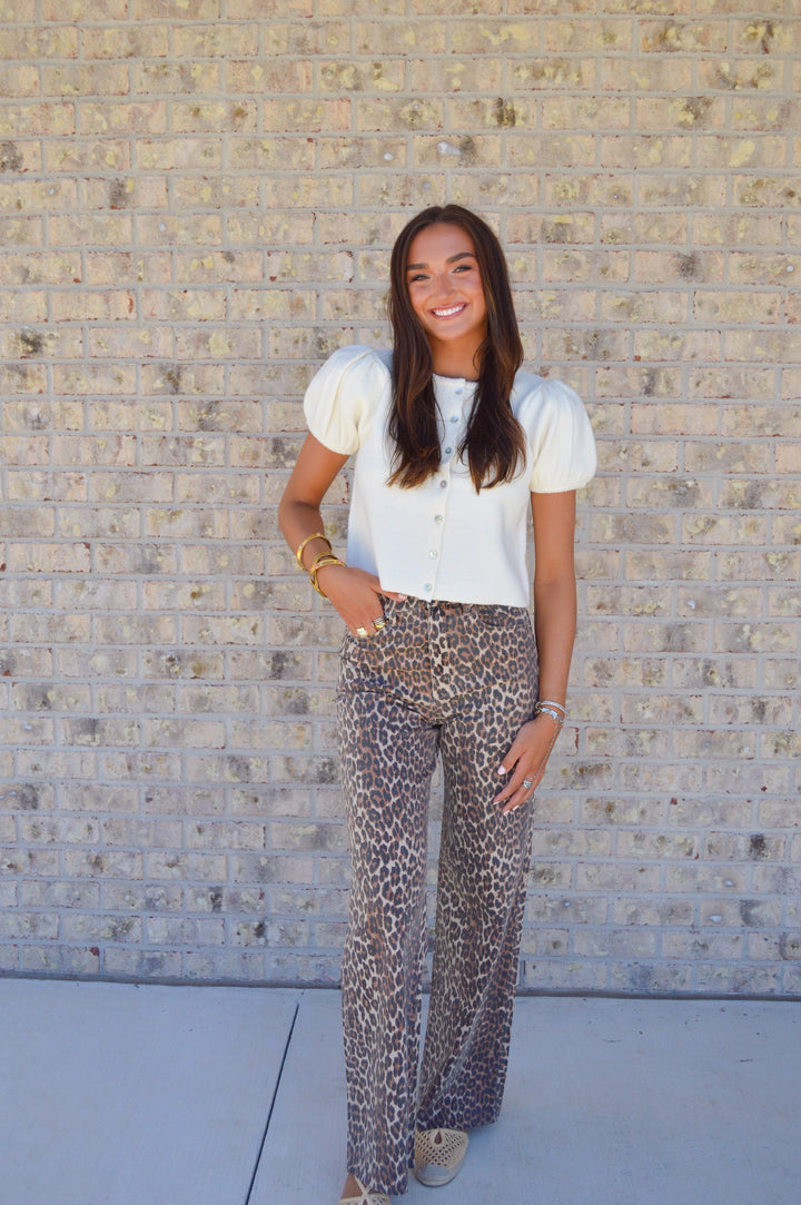 Far Out High Rise Wide in Cool Cat - DAZE DENIM