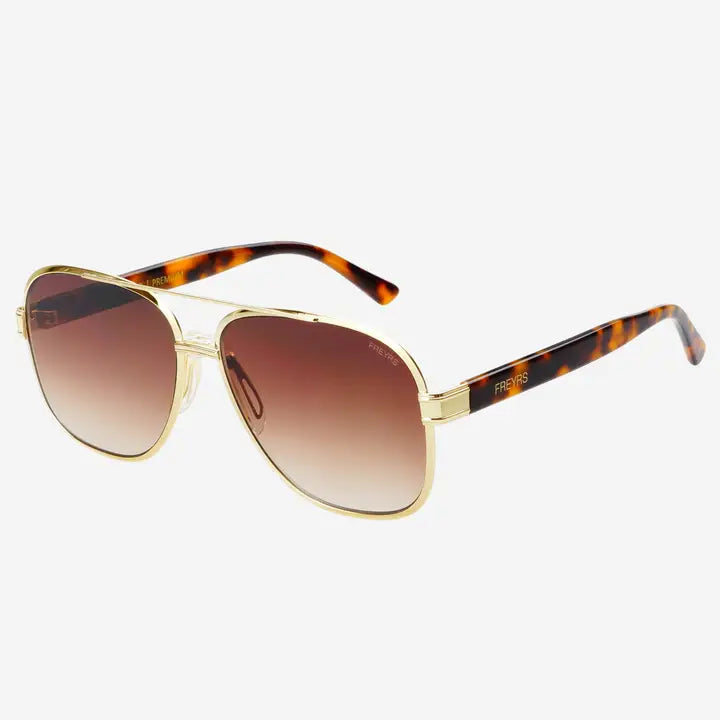 Carter Sunglasses in Brown- Freyrs
