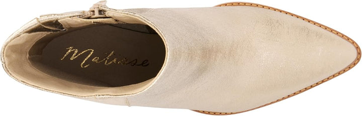 Caty Ankle Boot - Gold Crinkle
