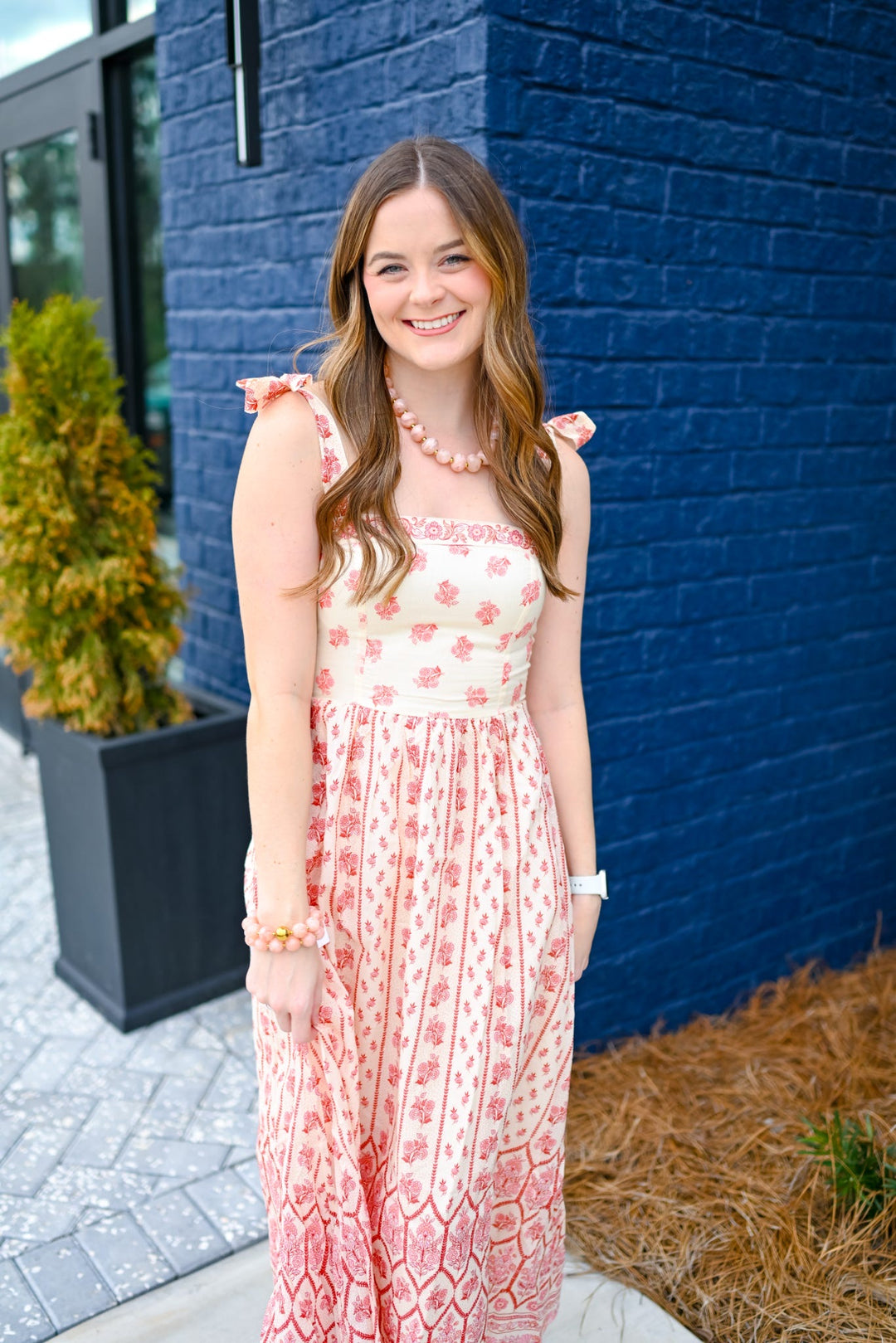 Pink Pearl Maxi Dress