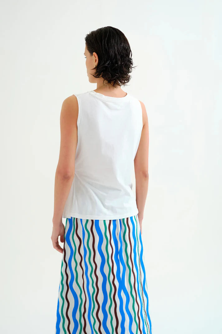 Sleeveless Knot T-Shirt