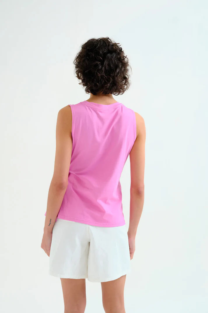 Sleeveless Knot T-Shirt