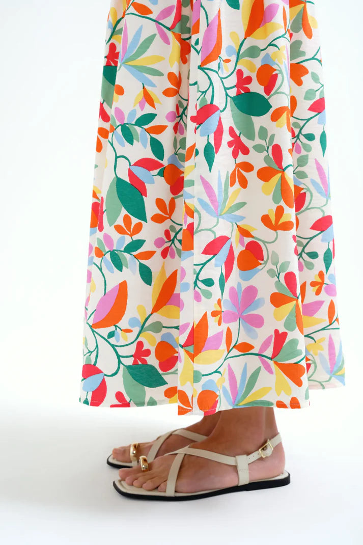 Lotto Print Maxi Skirt