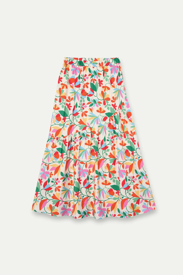 Lotto Print Maxi Skirt