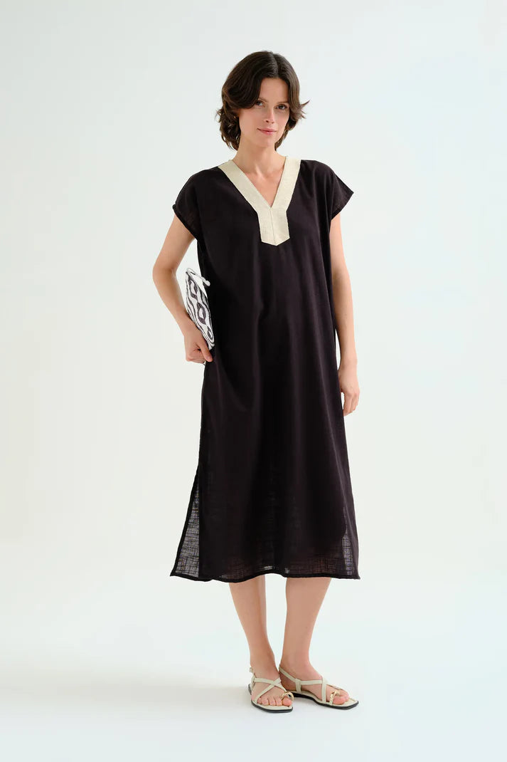 Black Caftan Dress