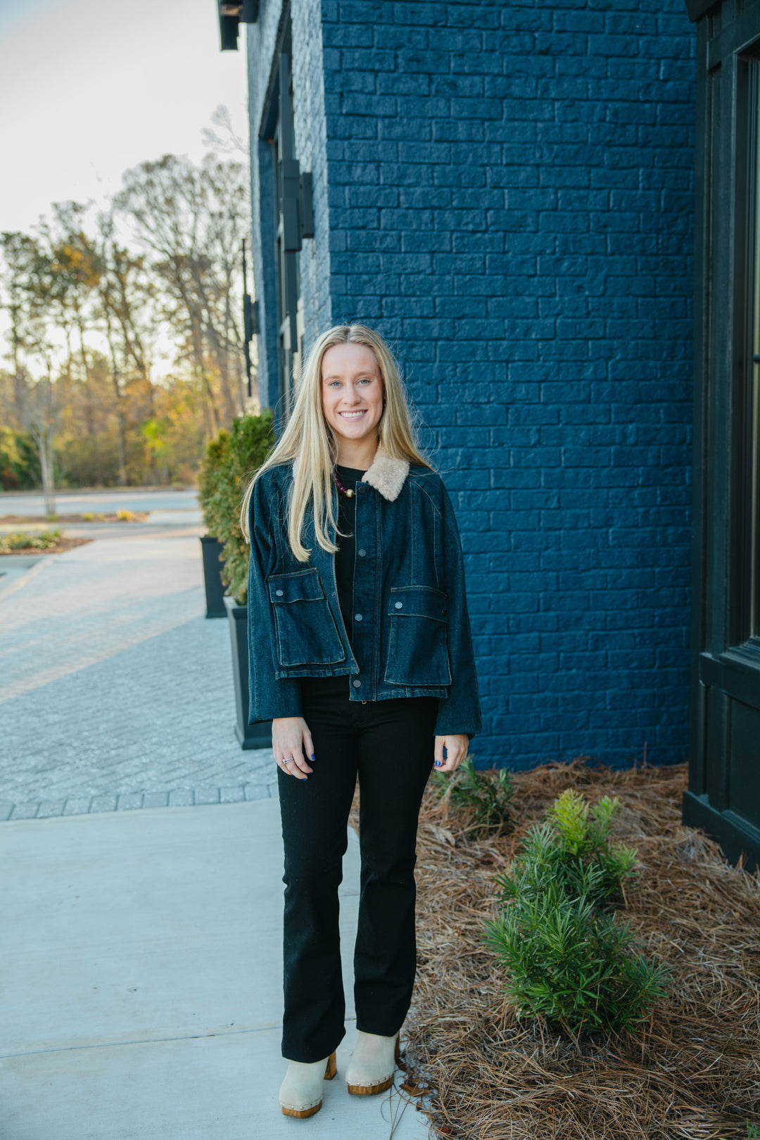 Habitual Cropped Barn Jacket