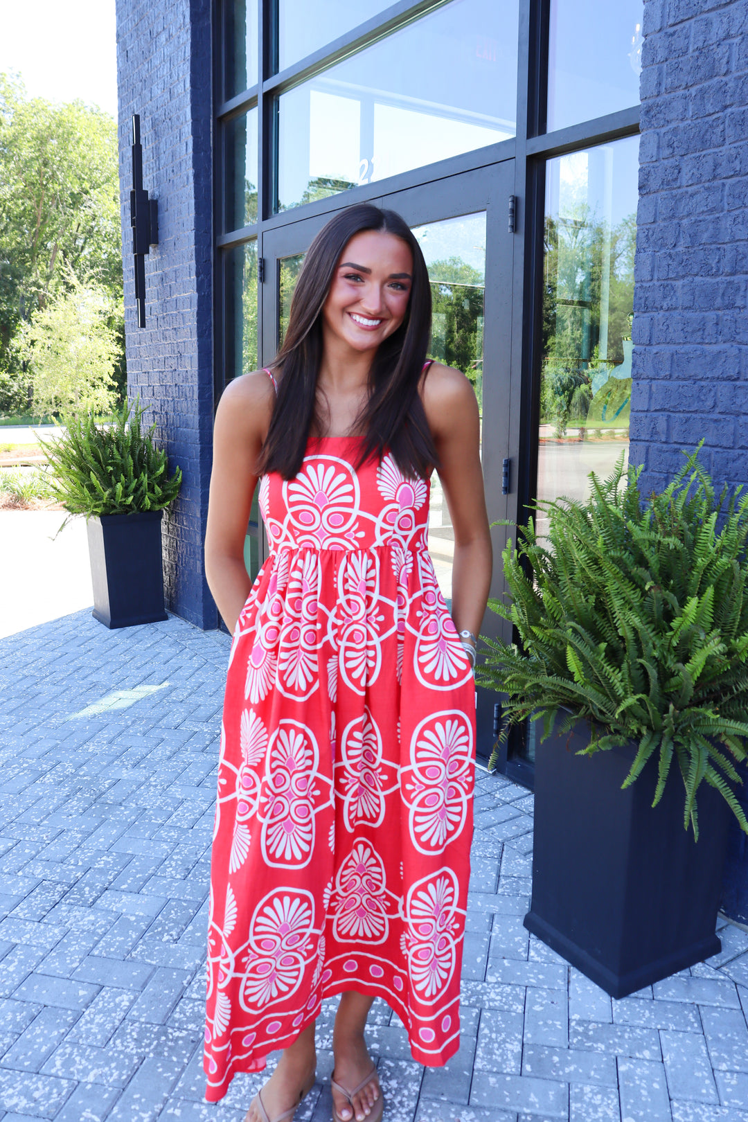 Medallion Maxi Dress